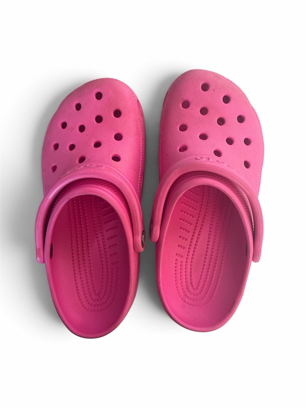 Unisex Pink Slip-On Crocs